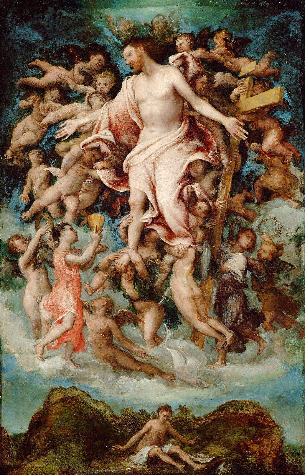 Le Christ donnant son sang - Lorenzo Lotto