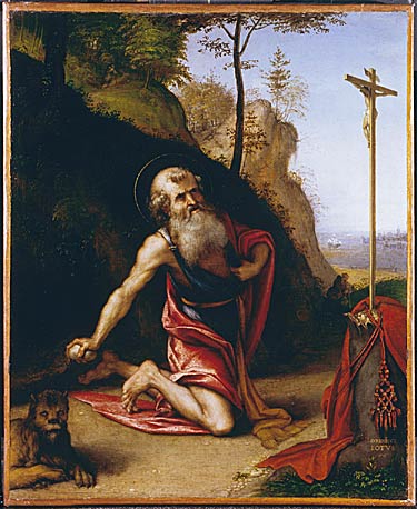 Saint Jérôme pénitent - Lorenzo Lotto