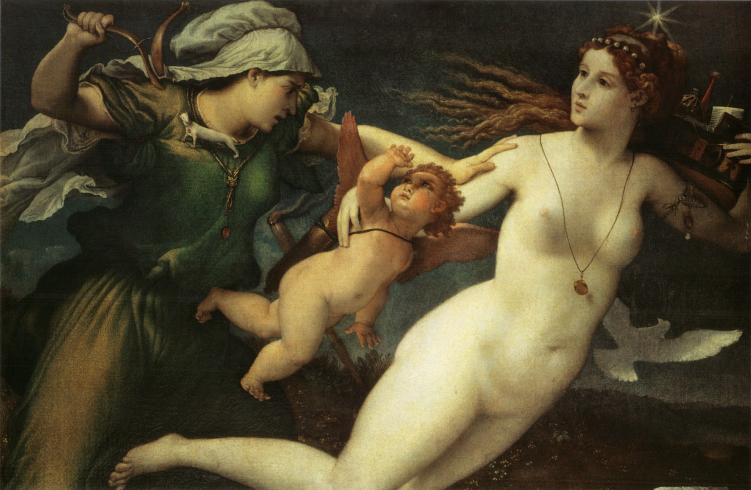 Le Triomphe de la Chasteté - Lorenzo Lotto