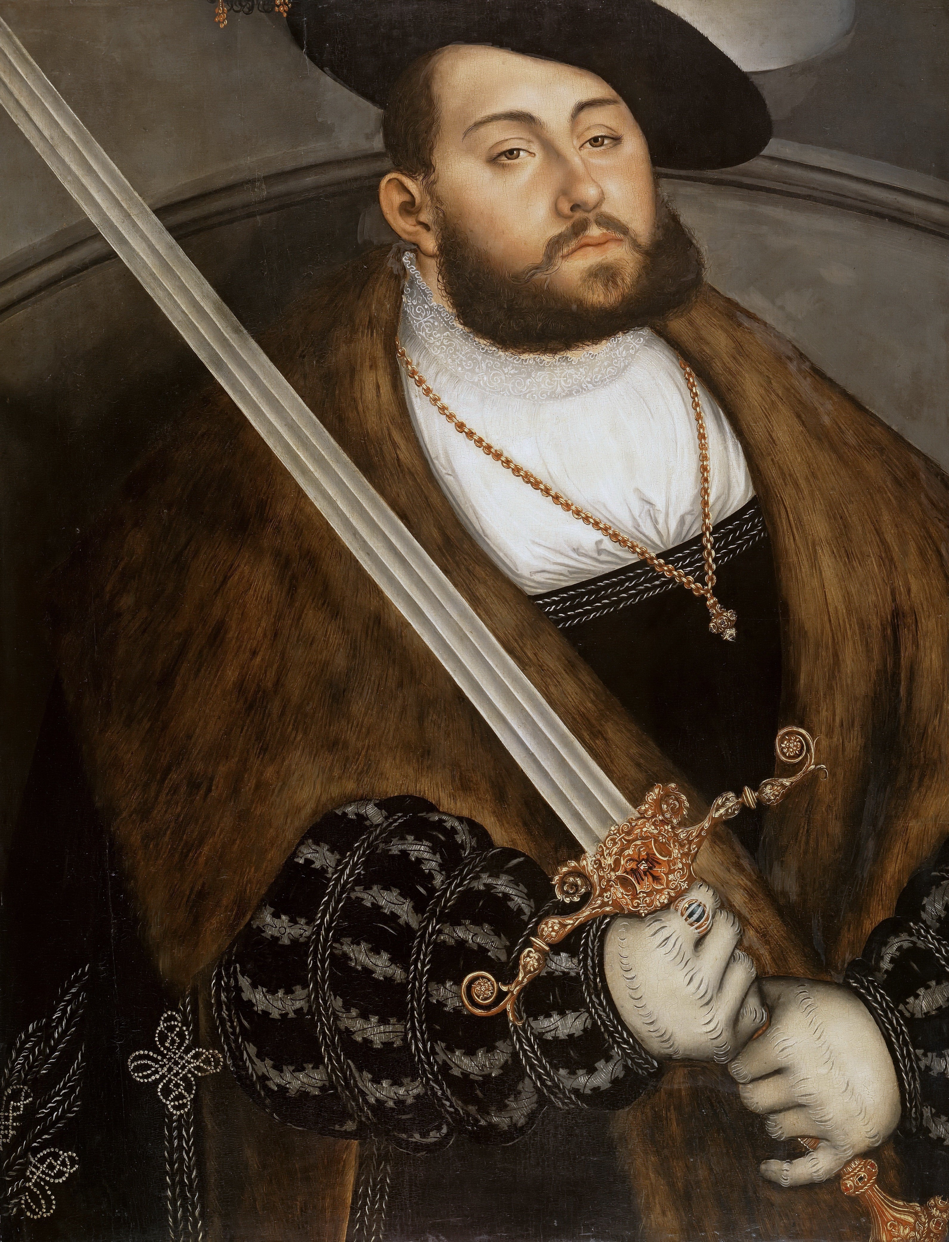 Jean-Frédéric Ier le Magnanime, électeur de Saxe - Lucas Cranach the Elder
