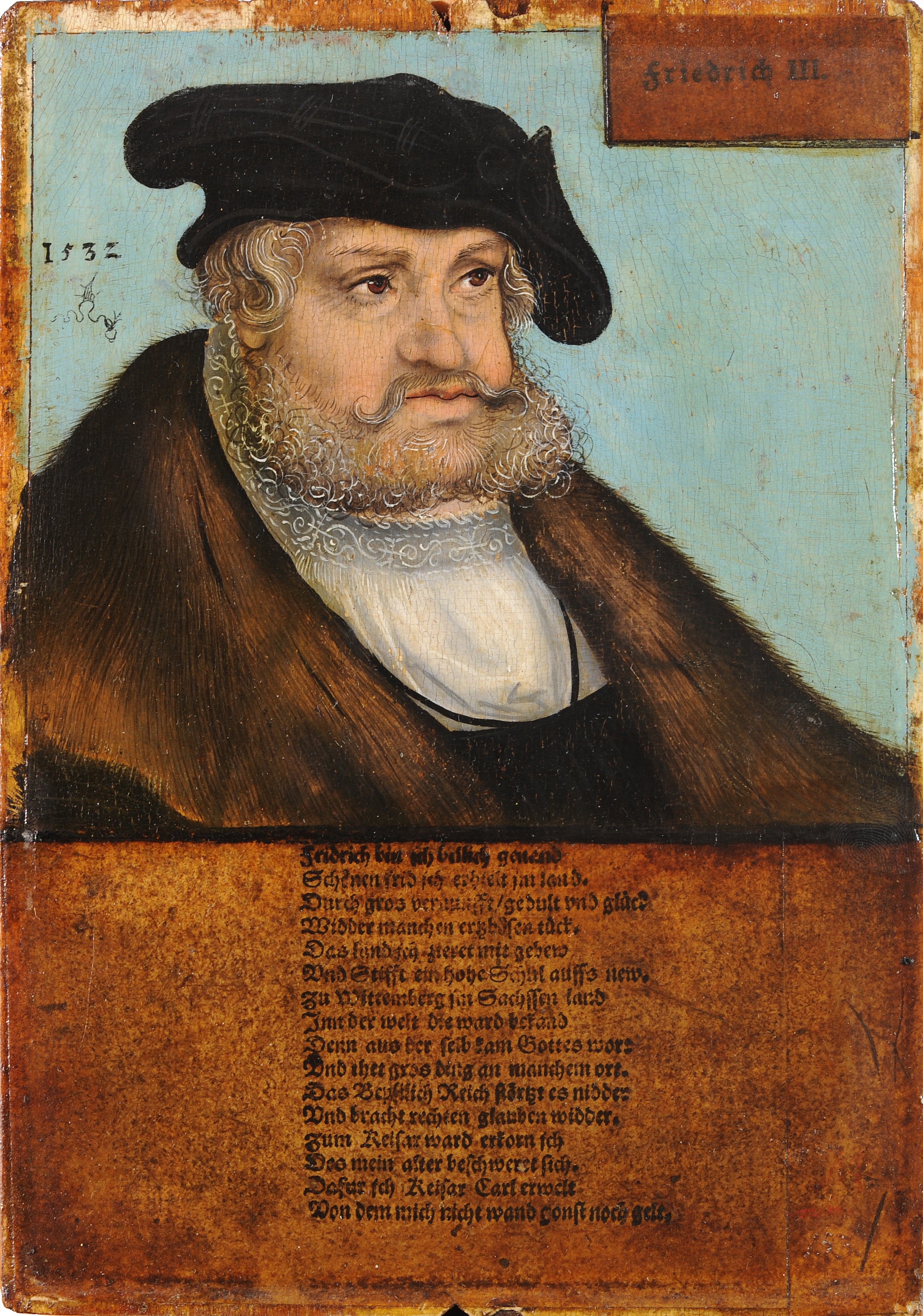 Portrait de Frédéric III le Sage - Lucas Cranach the Elder