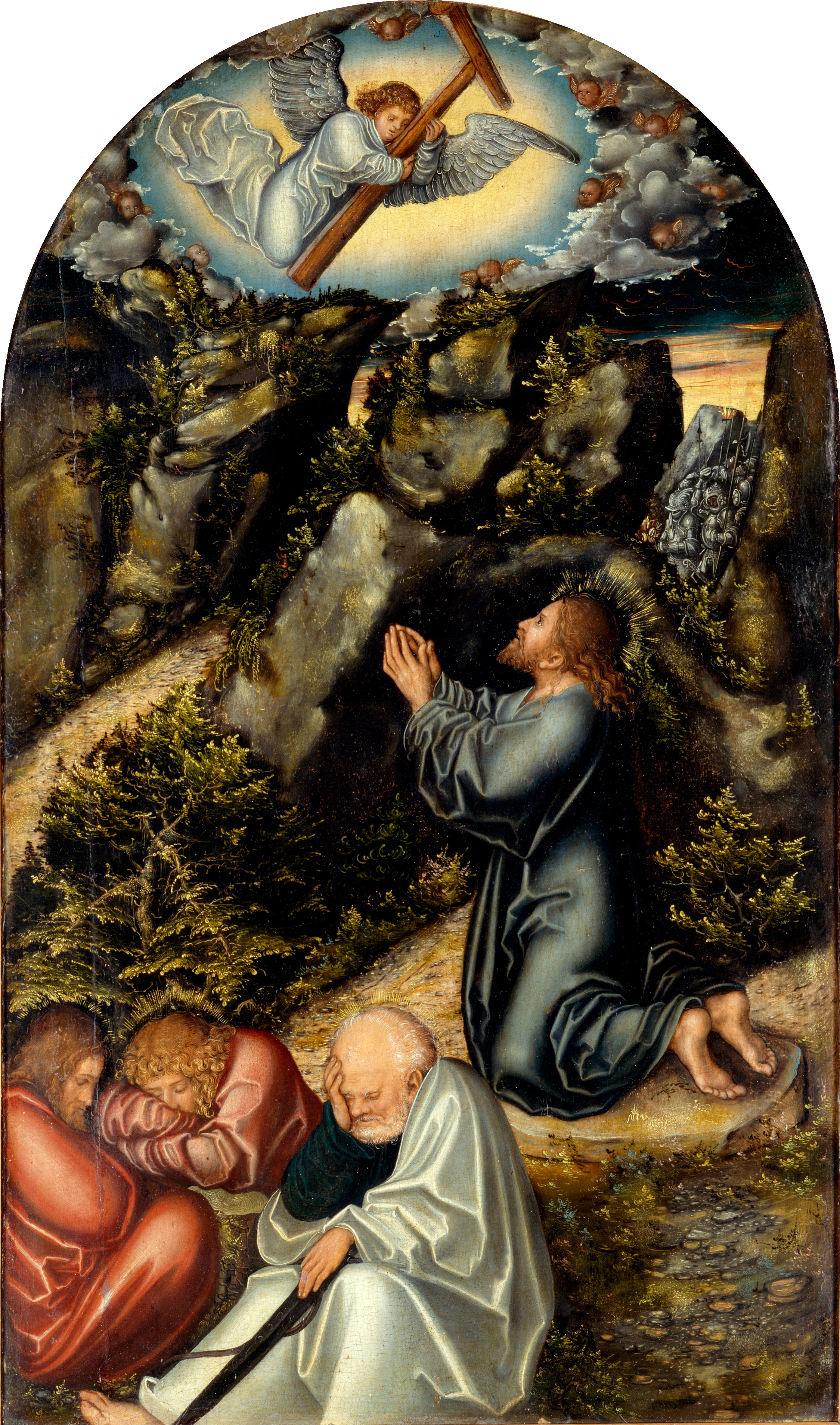 L'agonie dans le jardin - Lucas Cranach the Elder