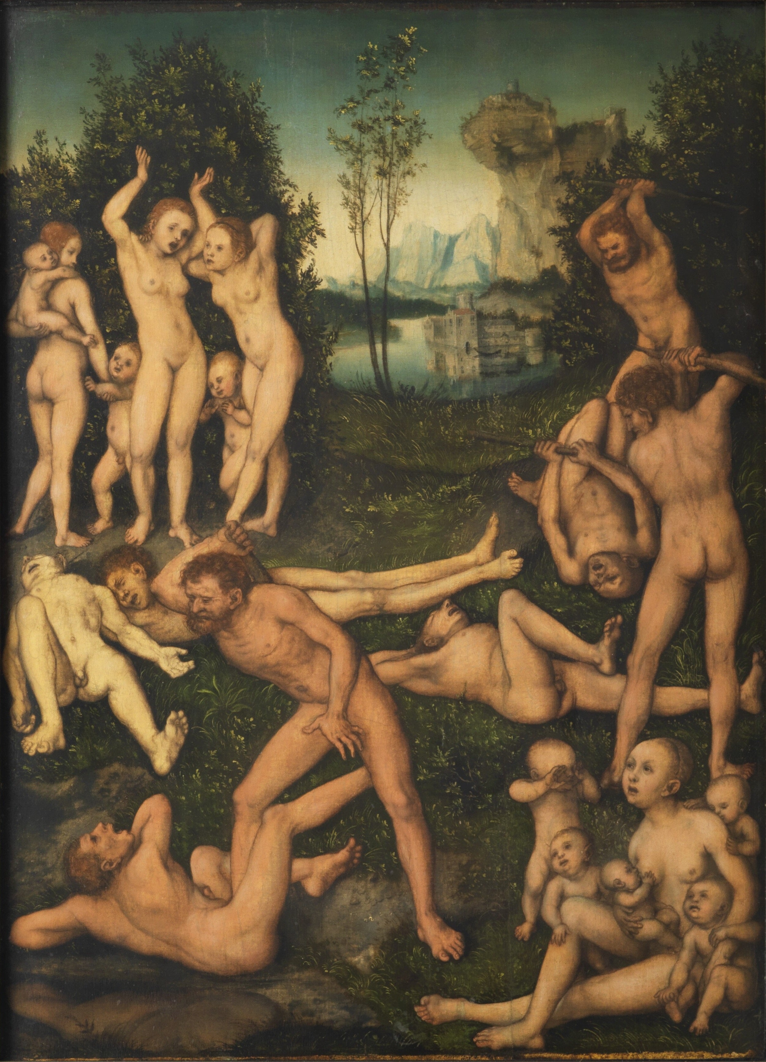L'Âge d'argent, dit autrefois Les effets de la jalousie - Lucas Cranach the Elder
