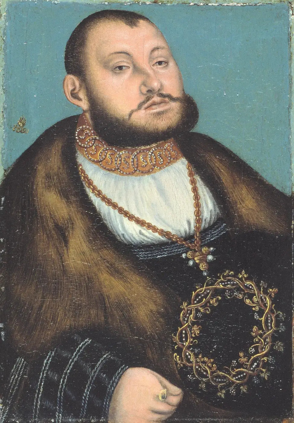 Portrait de Jean-Frédéric Ier le Magnanime - Lucas Cranach the Elder - Alpha Reproduction
