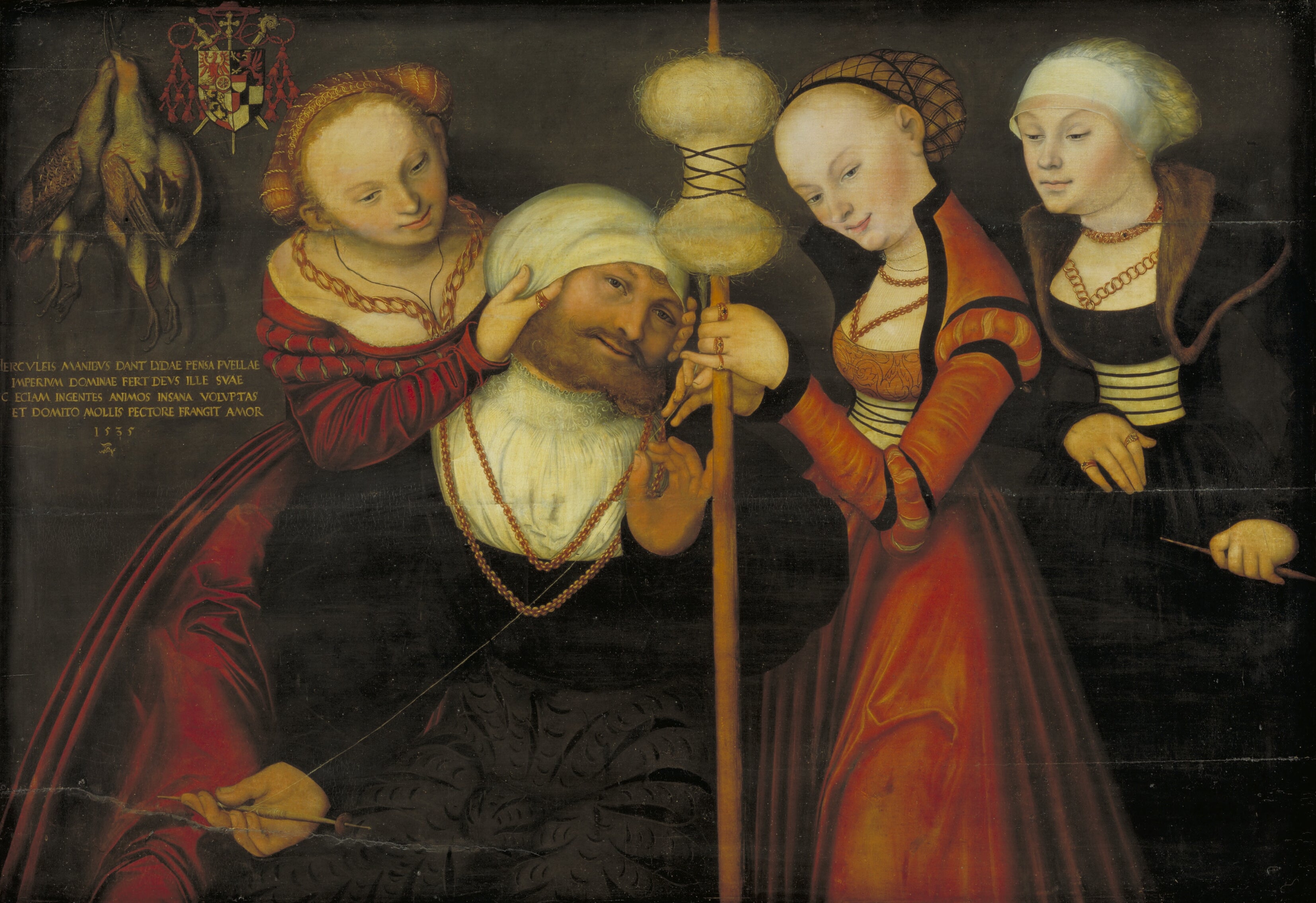 Hercule avec Omphale - Lucas Cranach the Elder