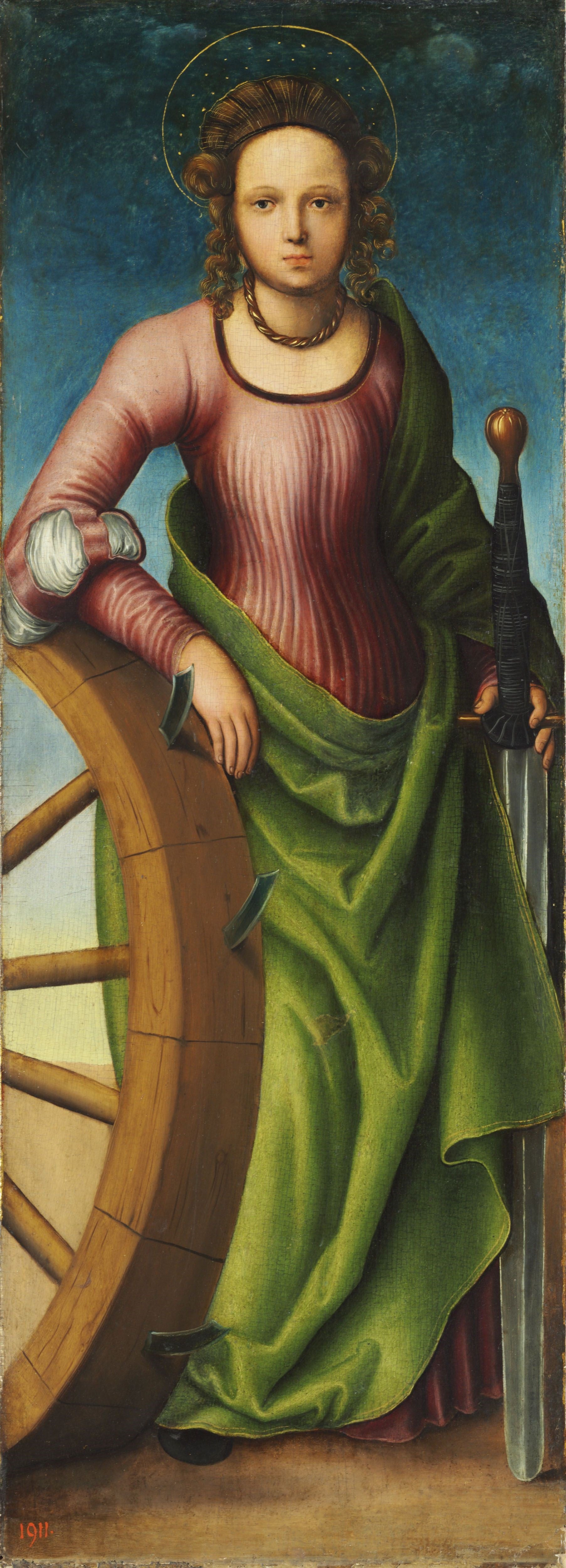 Catherine d'Alexandrie - Lucas Cranach the Elder