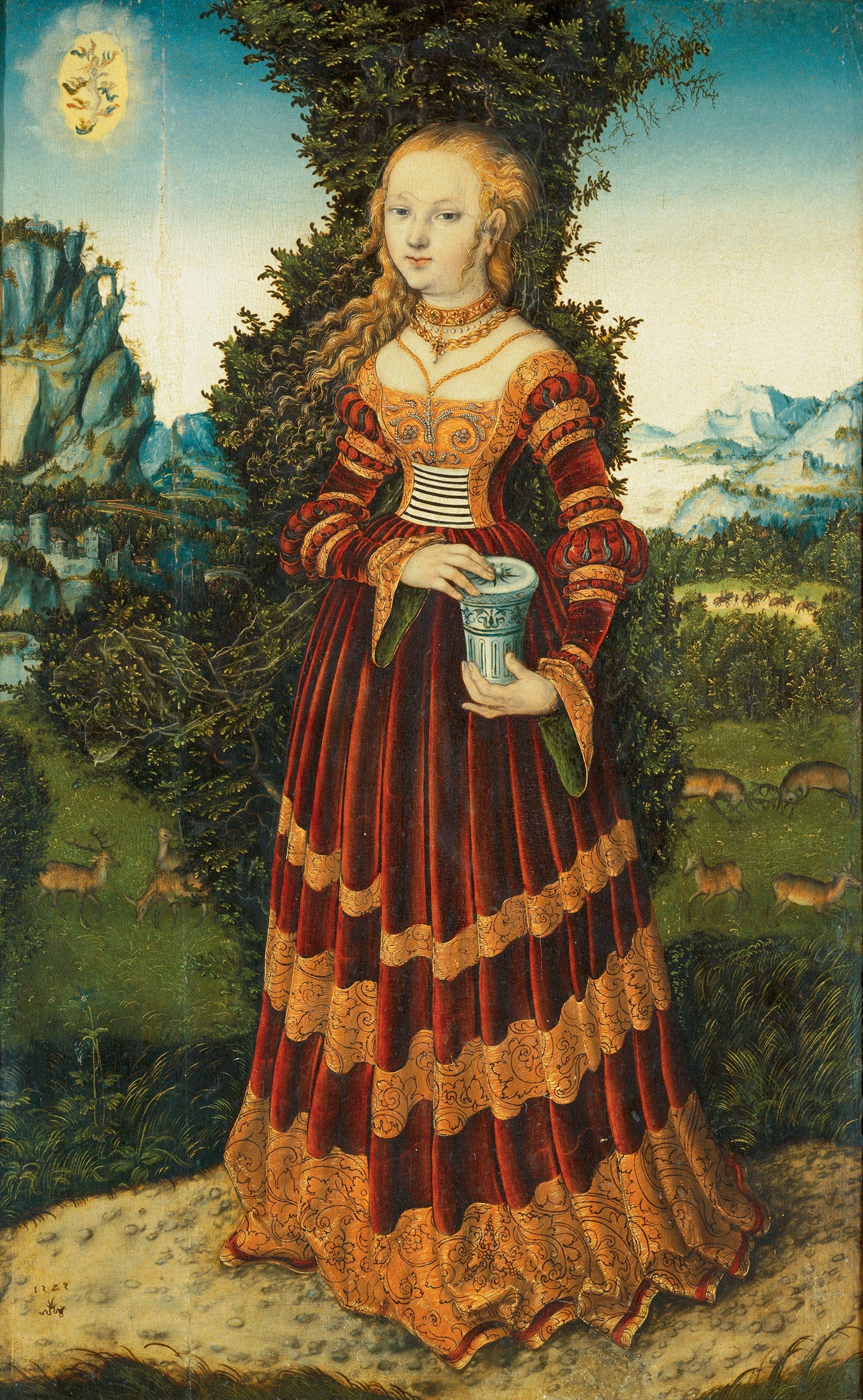 Marie-Madeleine - Lucas Cranach the Elder