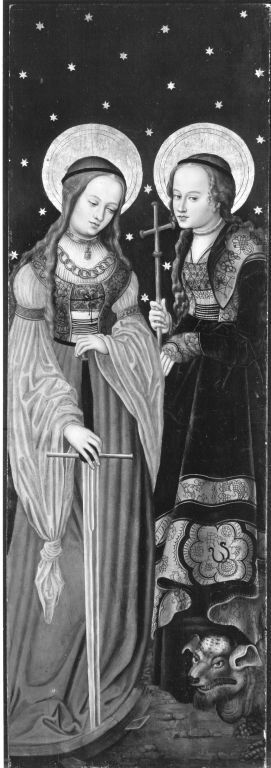 Saintes Catherine et Marguerite - Lucas Cranach the Elder