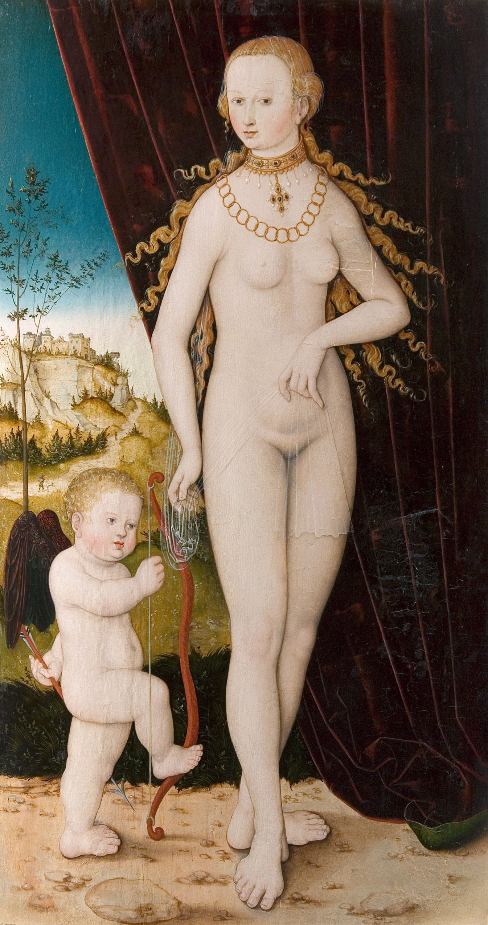 Vénus avec Cupidon - Lucas Cranach the Elder