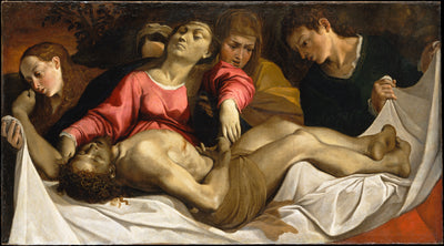 La lamentation sur le corps du Christ mort - Ludovico Carracci - Alpha Reproduction