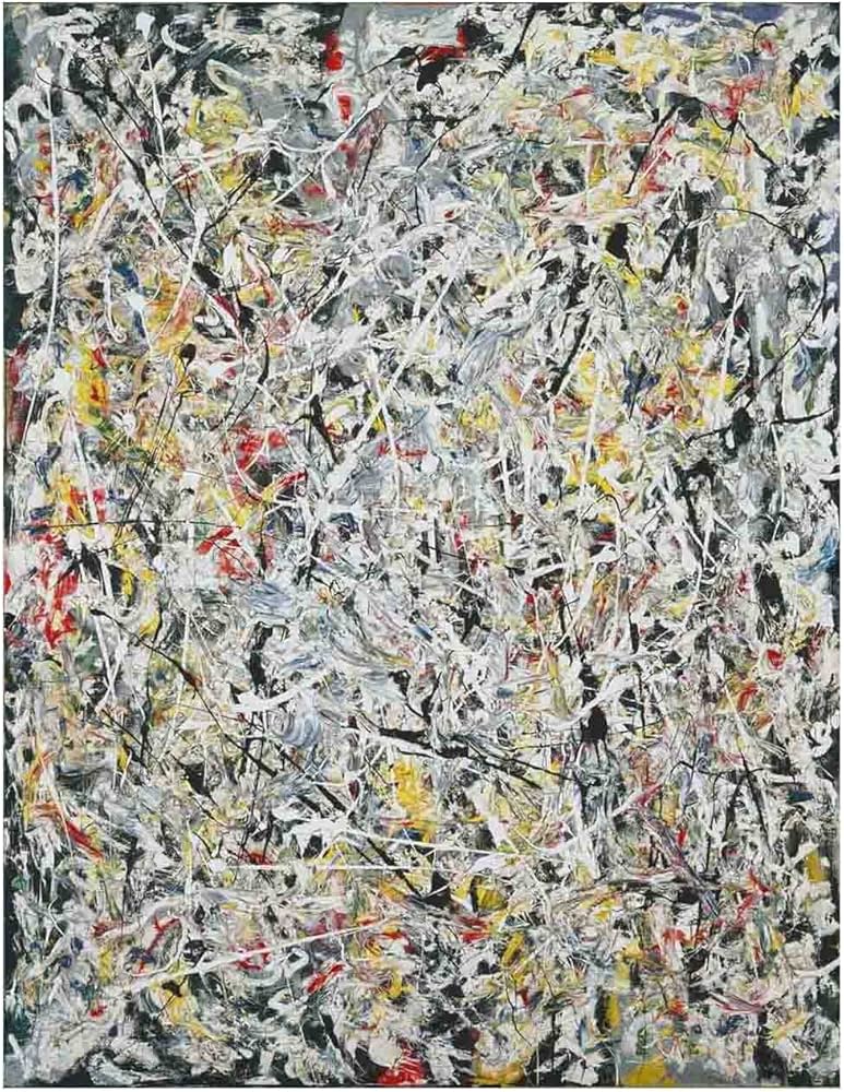Lumière blanche - Jackson Pollock