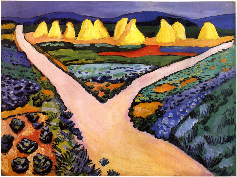 채소밭 - 아우구스트 마케