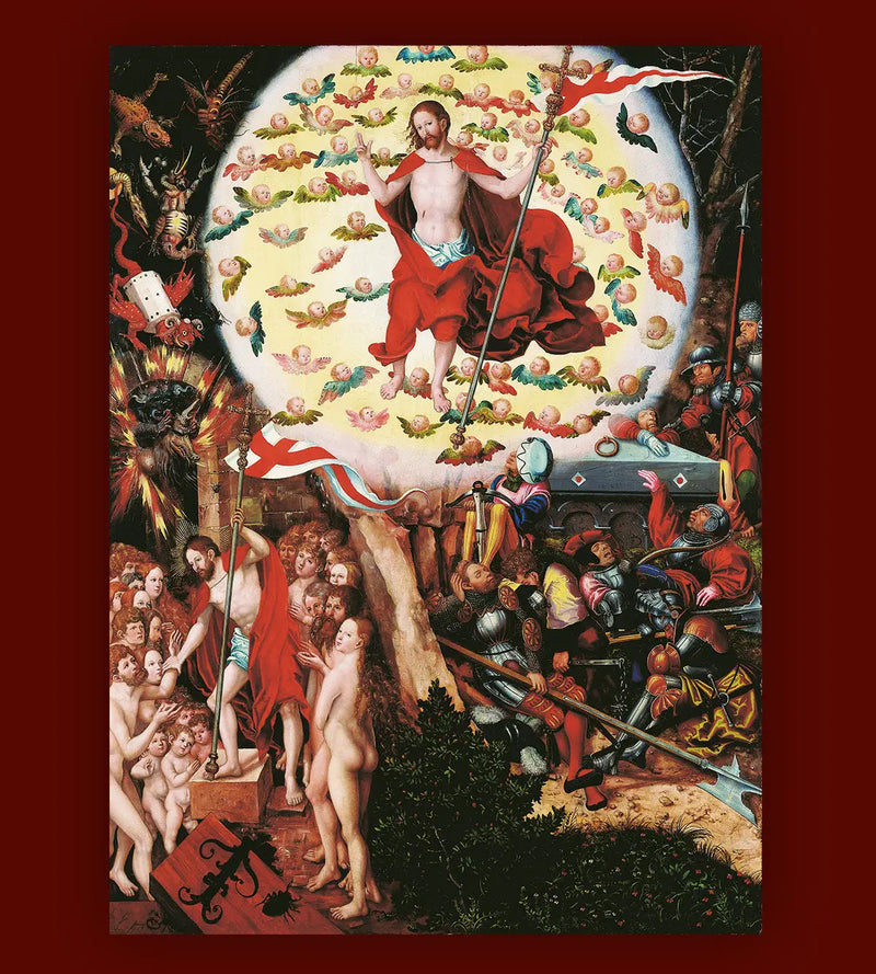 마들렌의 제단: 부활 [중앙 패널] - 루카스 크라나흐 노인