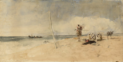 Plage africaine - Mariano Fortuny Marsal