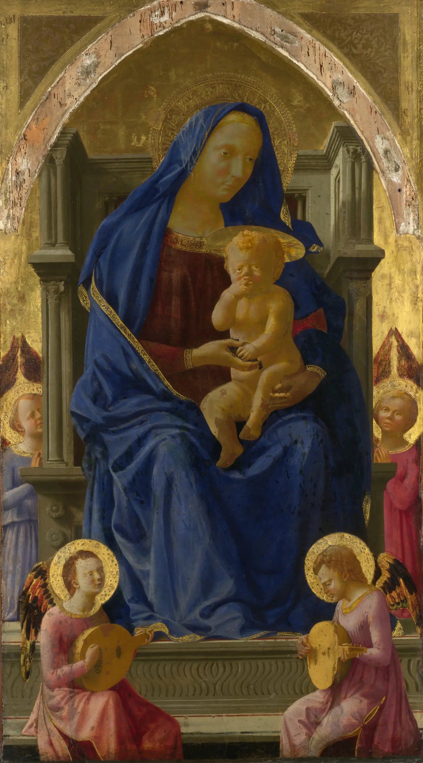 Maestà - Masaccio - Alpha Reproduction