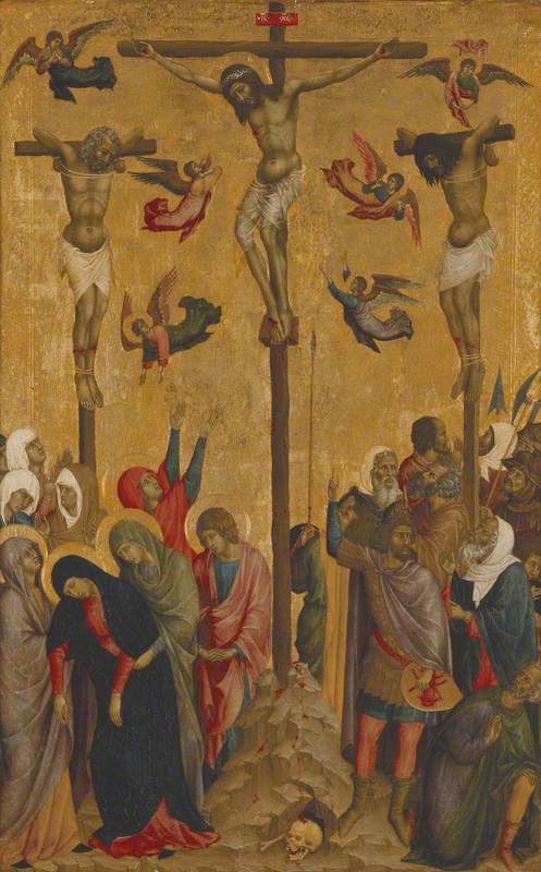 La Crucifixion - Duccio di Buoninsegna