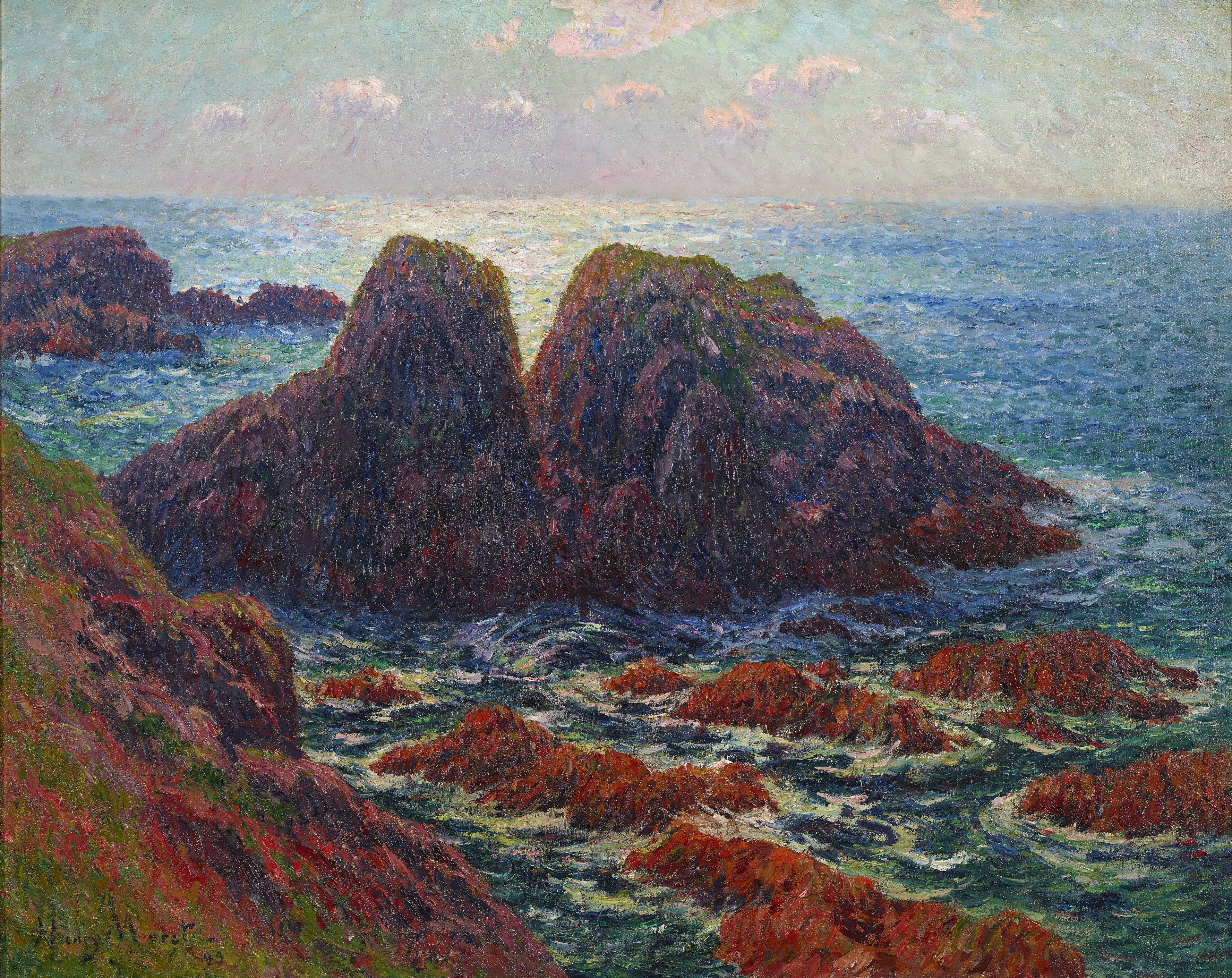 Hommes du Finistère - Henry Moret - Alpha Reproduction
