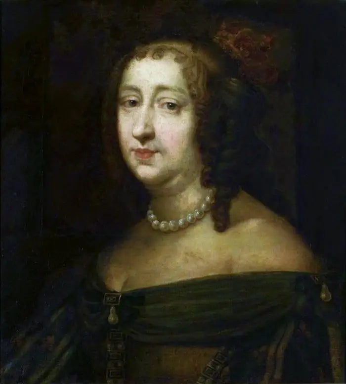 Portrait d’Anne d’Autriche (1601-1666). - Pierre Mignard - Alpha Reproduction
