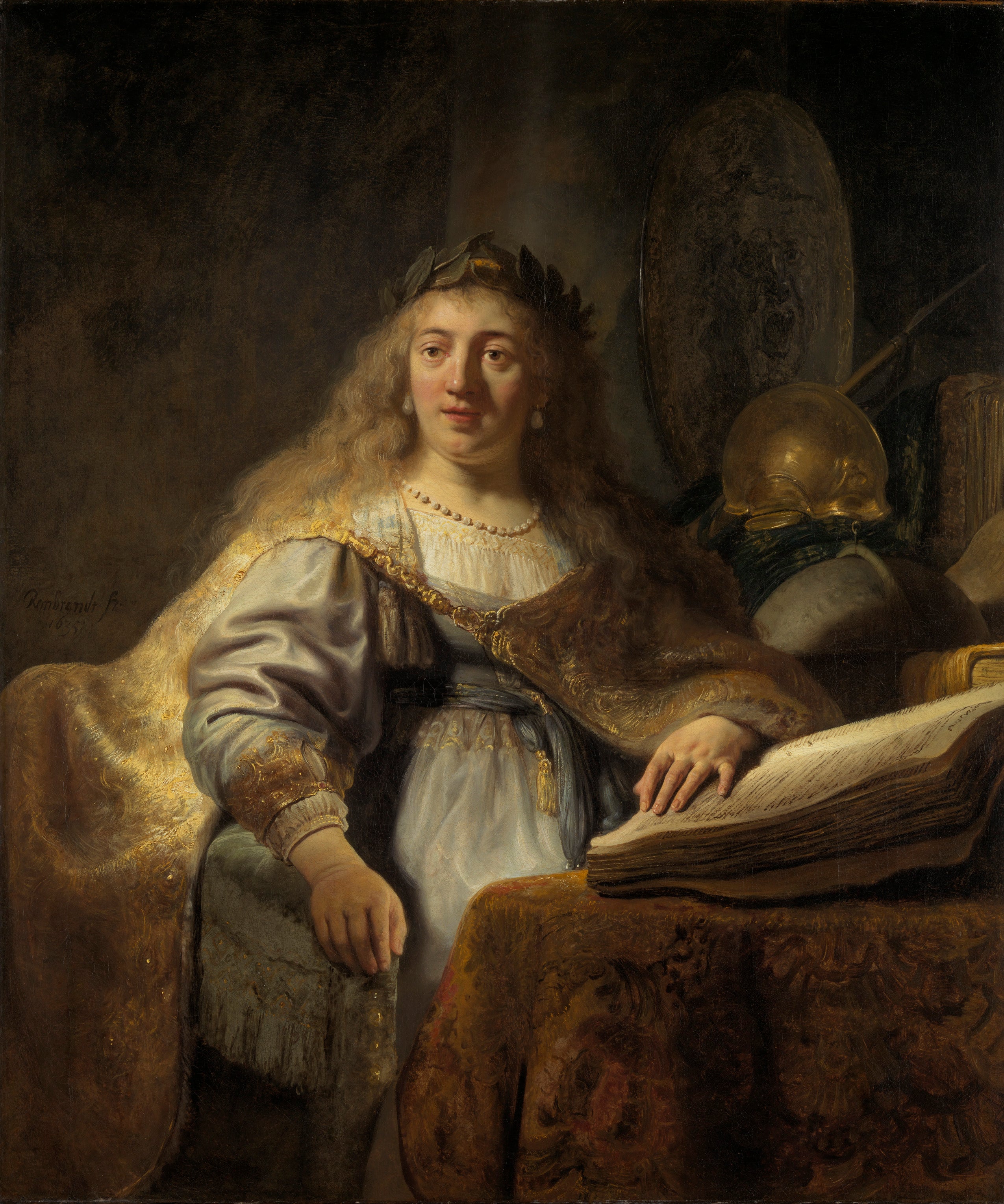 Reproduction du tableau « Minerve - Rembrandt » par Alpha Reproduction en peinture à l’huile