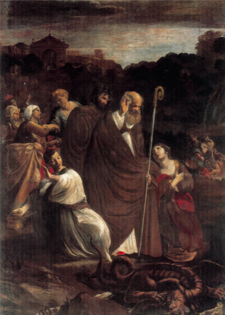Miracle de Saint Véran - Giovanni Lanfranco