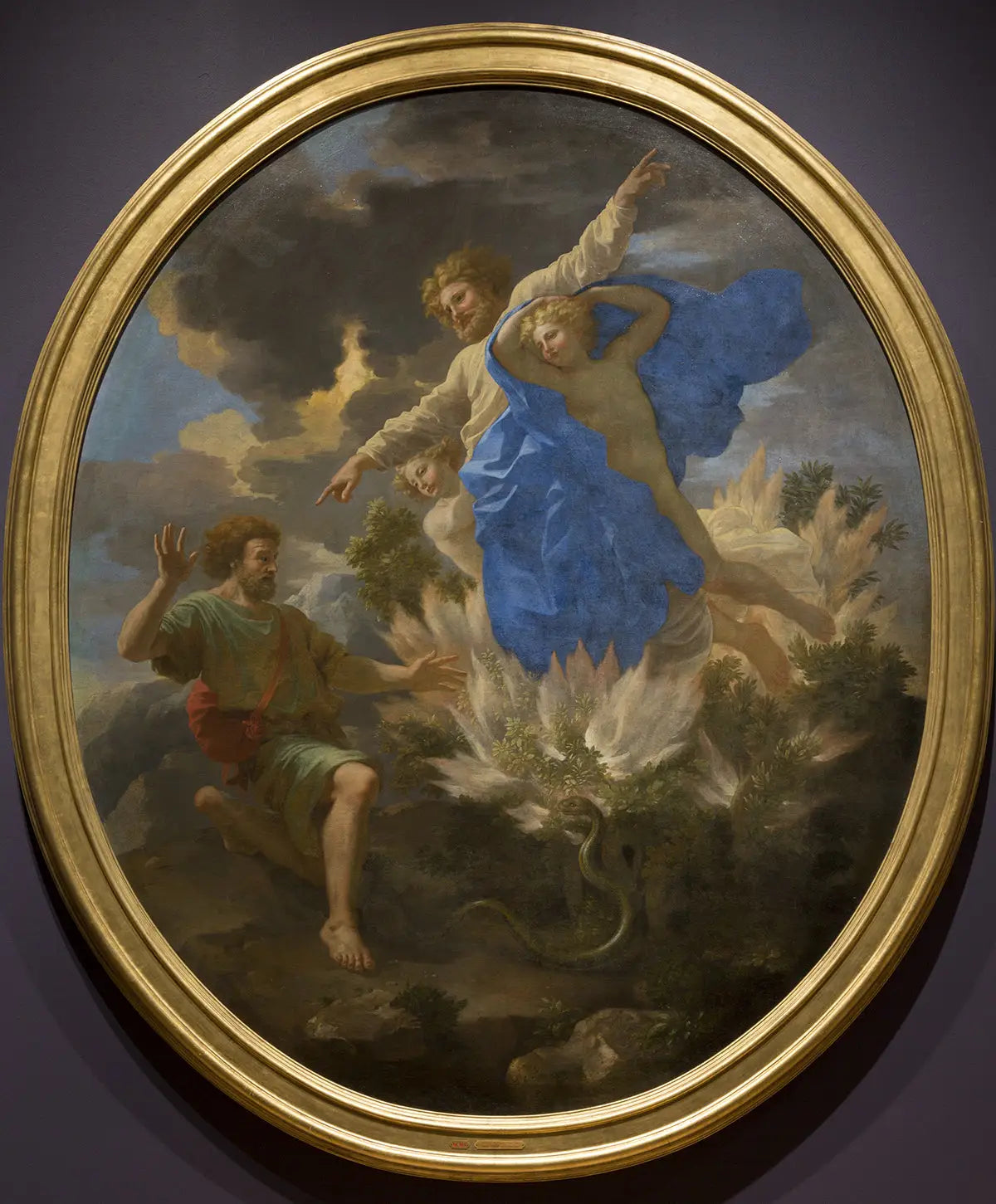 Moïse devant le buisson ardent - Nicolas Poussin - Alpha Reproduction