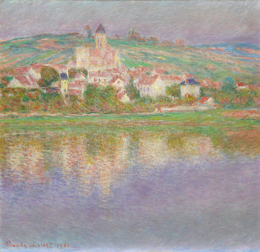 Reproduction du tableau « Vétheuil - Claude Monet » par Alpha Reproduction en peinture à l’huile