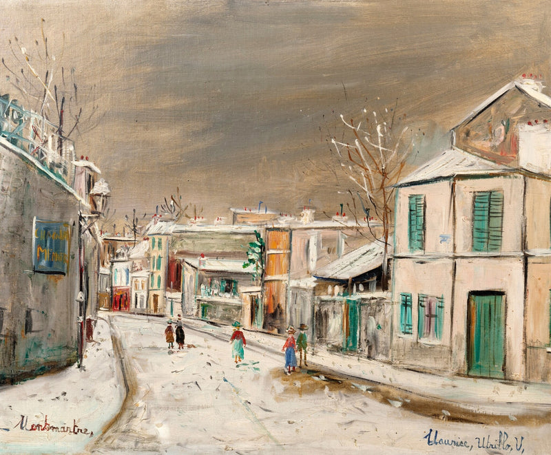 Montmartre (1937) - Maurice Utrillo