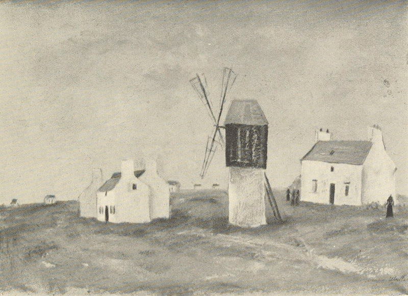 Moulin à Ouessant (1912) - Maurice Utrillo