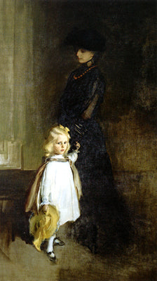 Mme Alexander Sedgwick et sa fille Christina - Cecilia Beaux