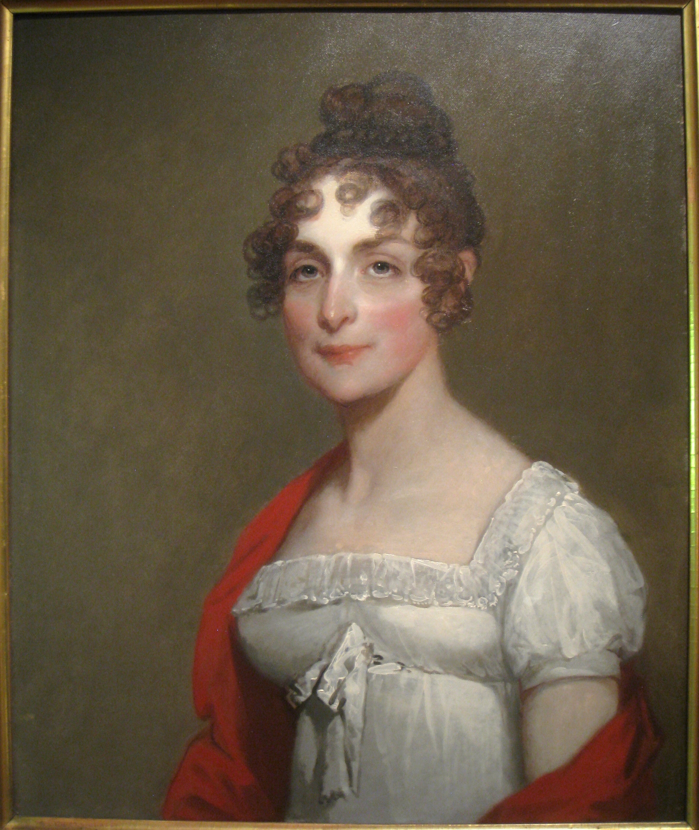 Portrait de Mme Francis Welch (Margaret Crease Stackpole) - Gilbert Stuart