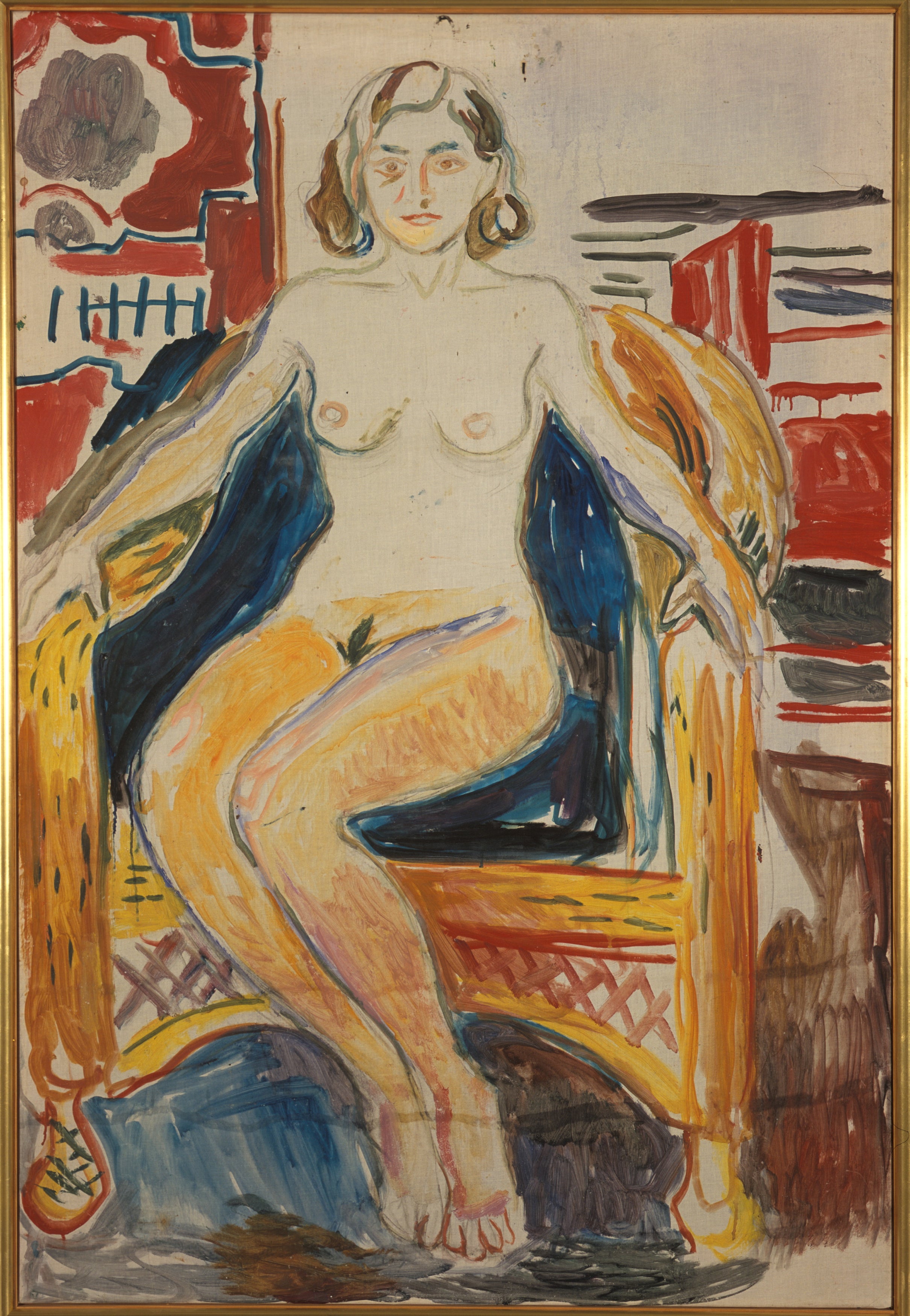 Reproduction du tableau « La Fille du Nordland - Edvard Munch » par Alpha Reproduction en peinture à l’huile
