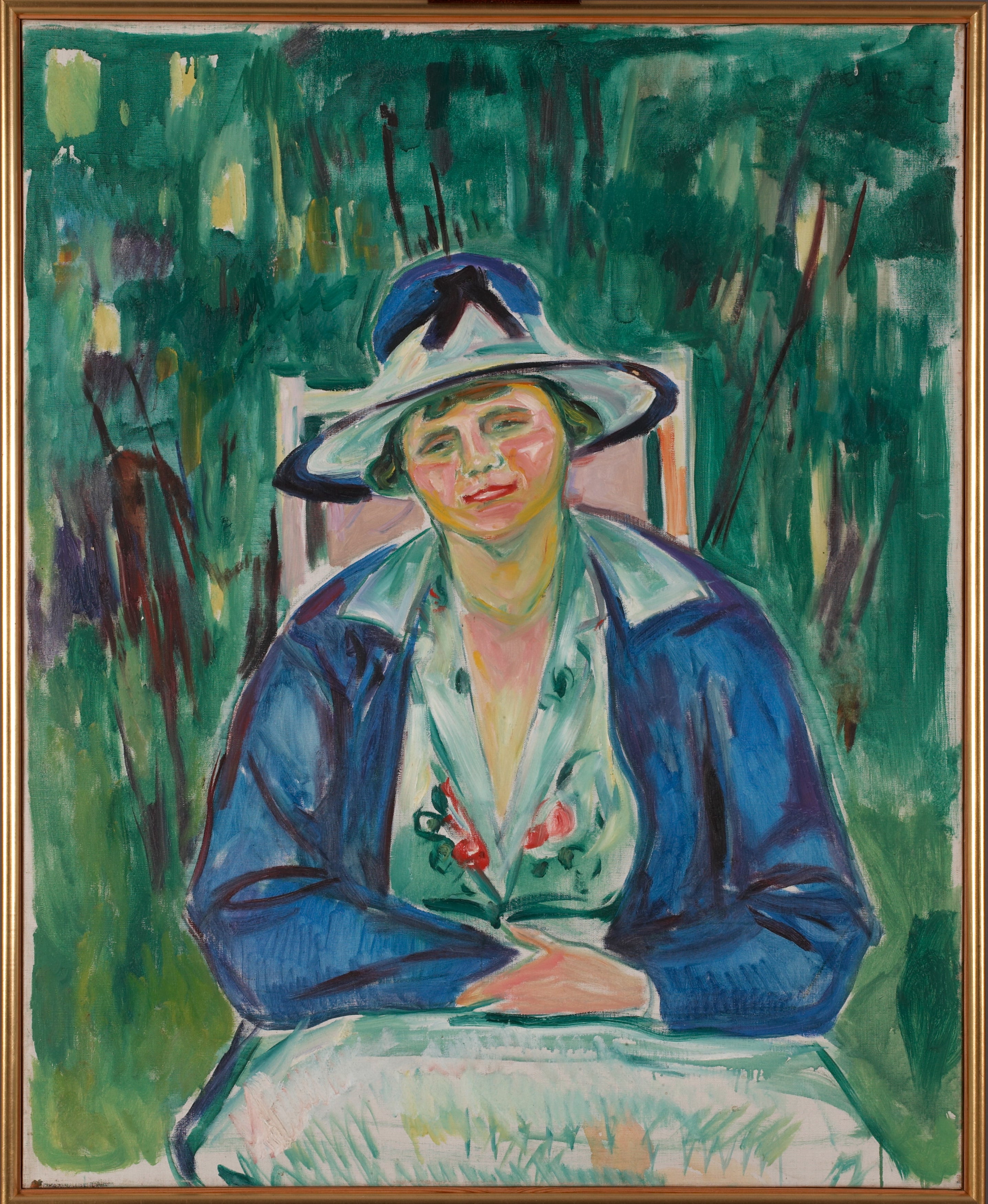 Reproduction du tableau « Maria Agatha Meier - Edvard Munch » par Alpha Reproduction en peinture à l’huile