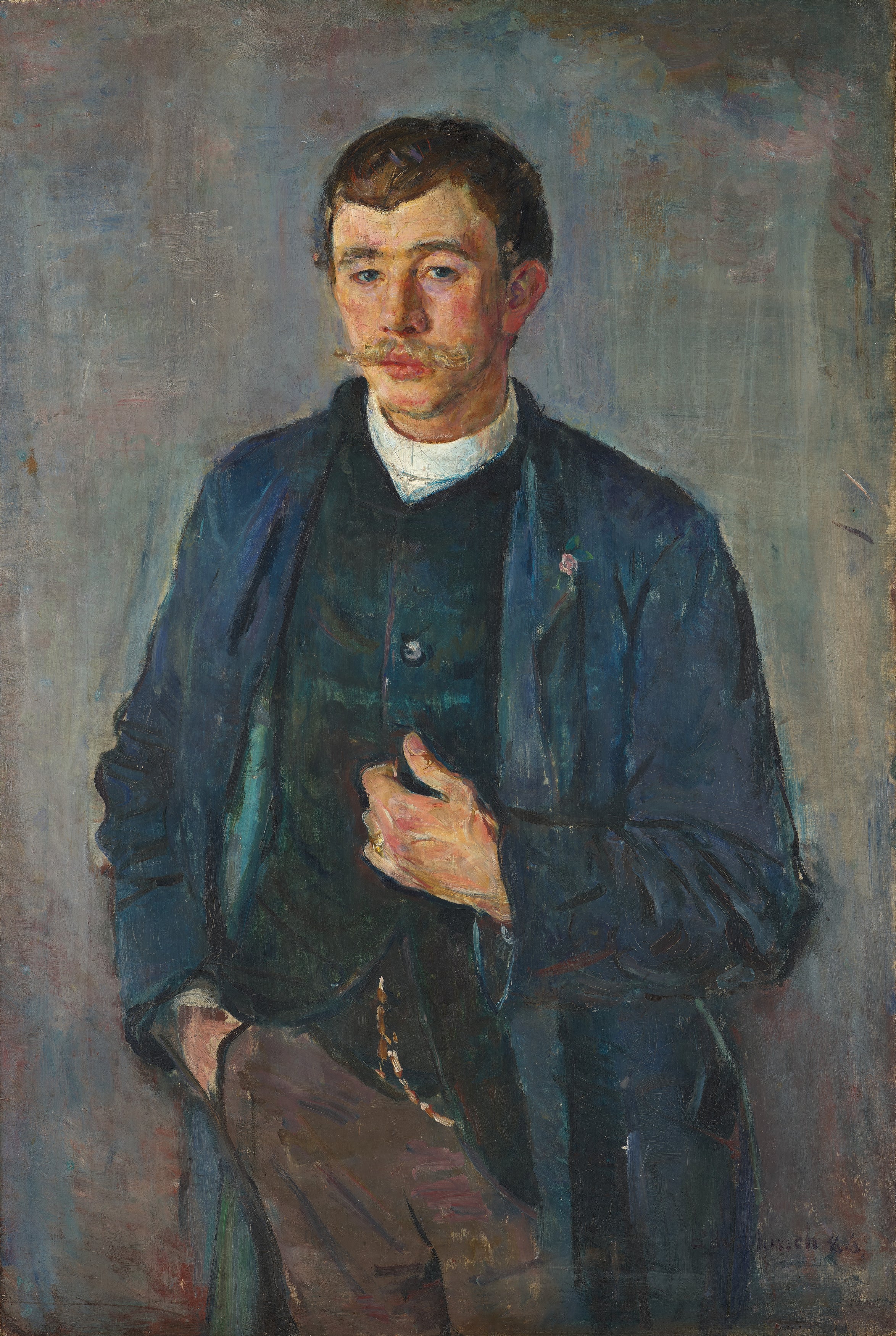 Reproduction du tableau « Thorvald Torgersen - Edvard Munch » par Alpha Reproduction en peinture à l’huile