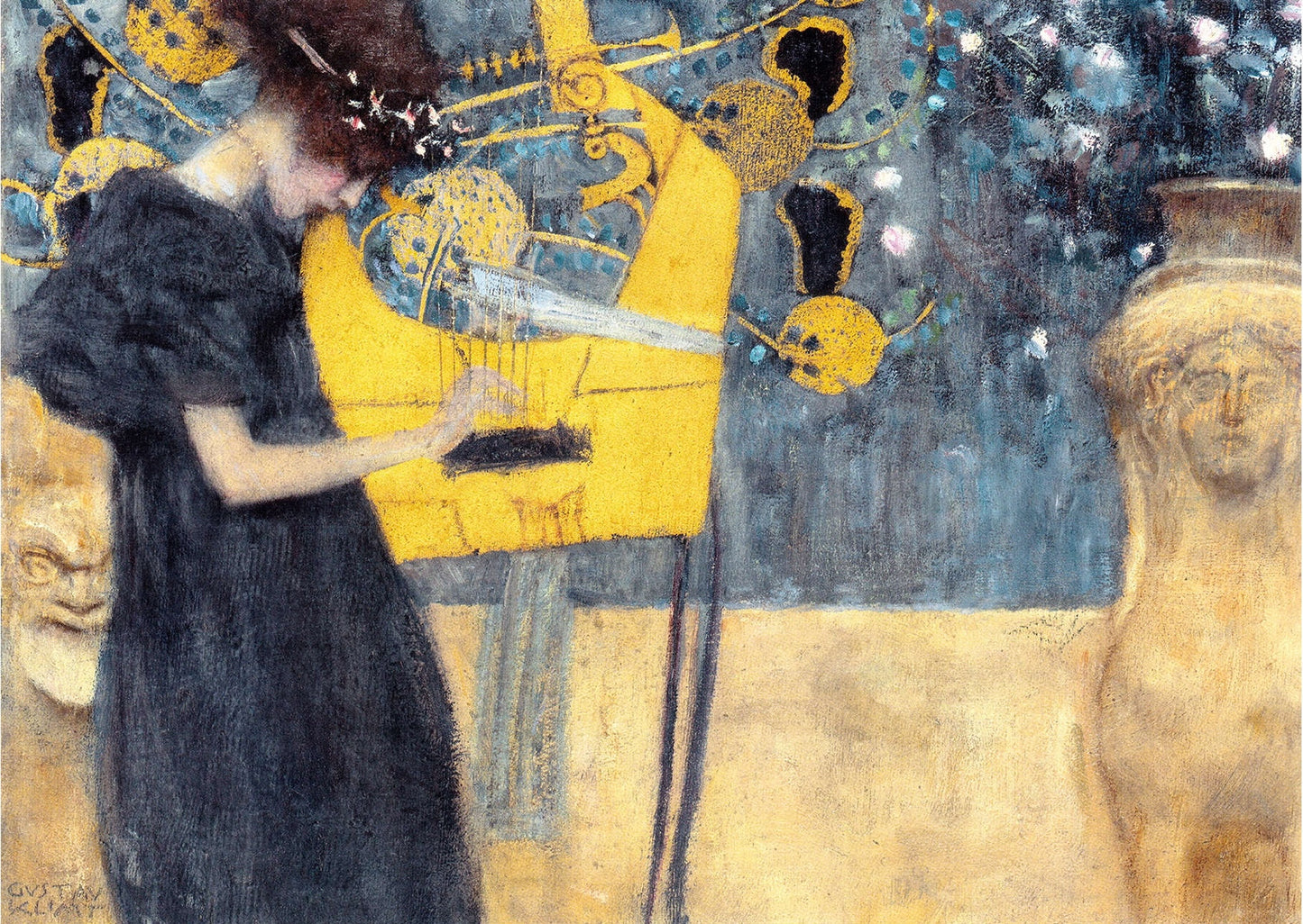 🎶👩🎨 음악 – 구스타프 클림트 (1895)