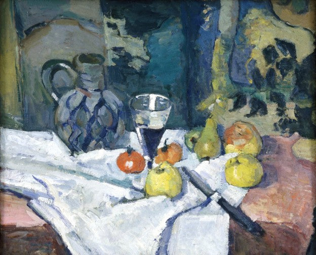 Reproduction du tableau « Nature morte au pot de grès - Paul Cézanne » par Alpha Reproduction en peinture à l’huile