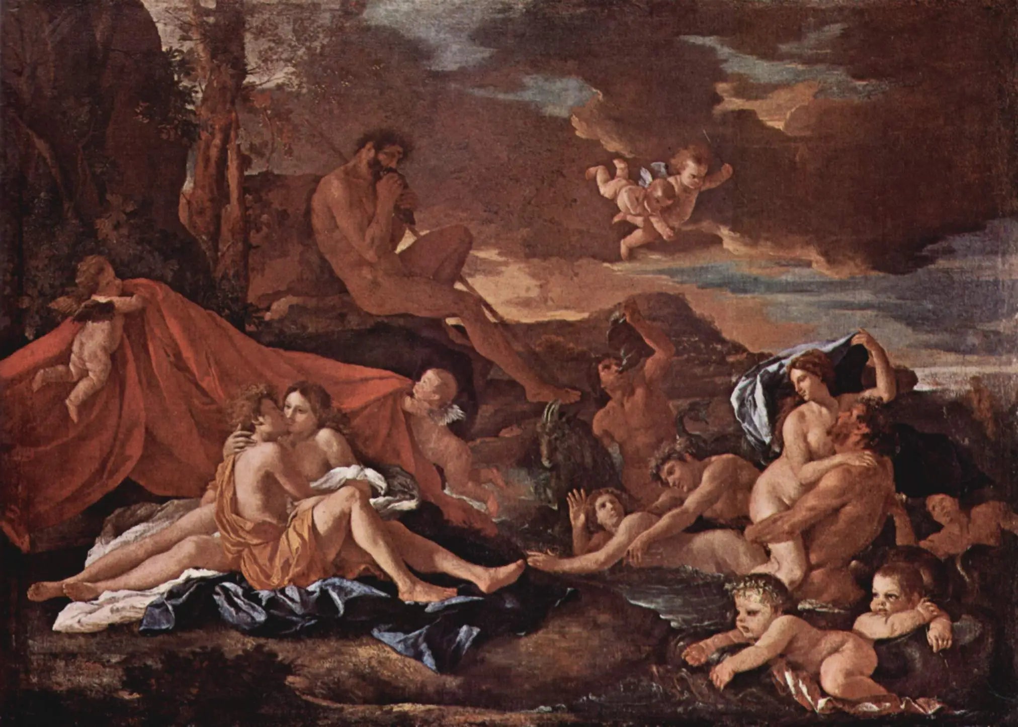 Acis et Galatée - Nicolas Poussin - Alpha Reproduction