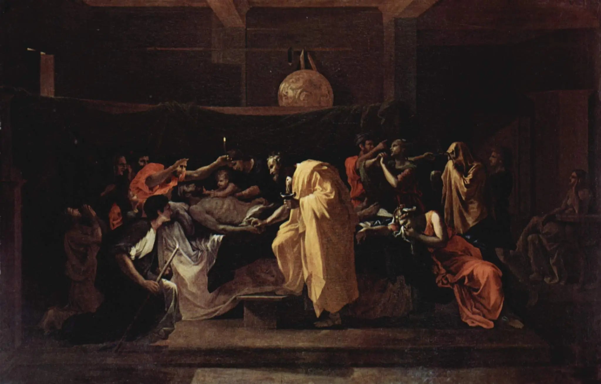 L’Extrême-Onction - Nicolas Poussin - Alpha Reproduction