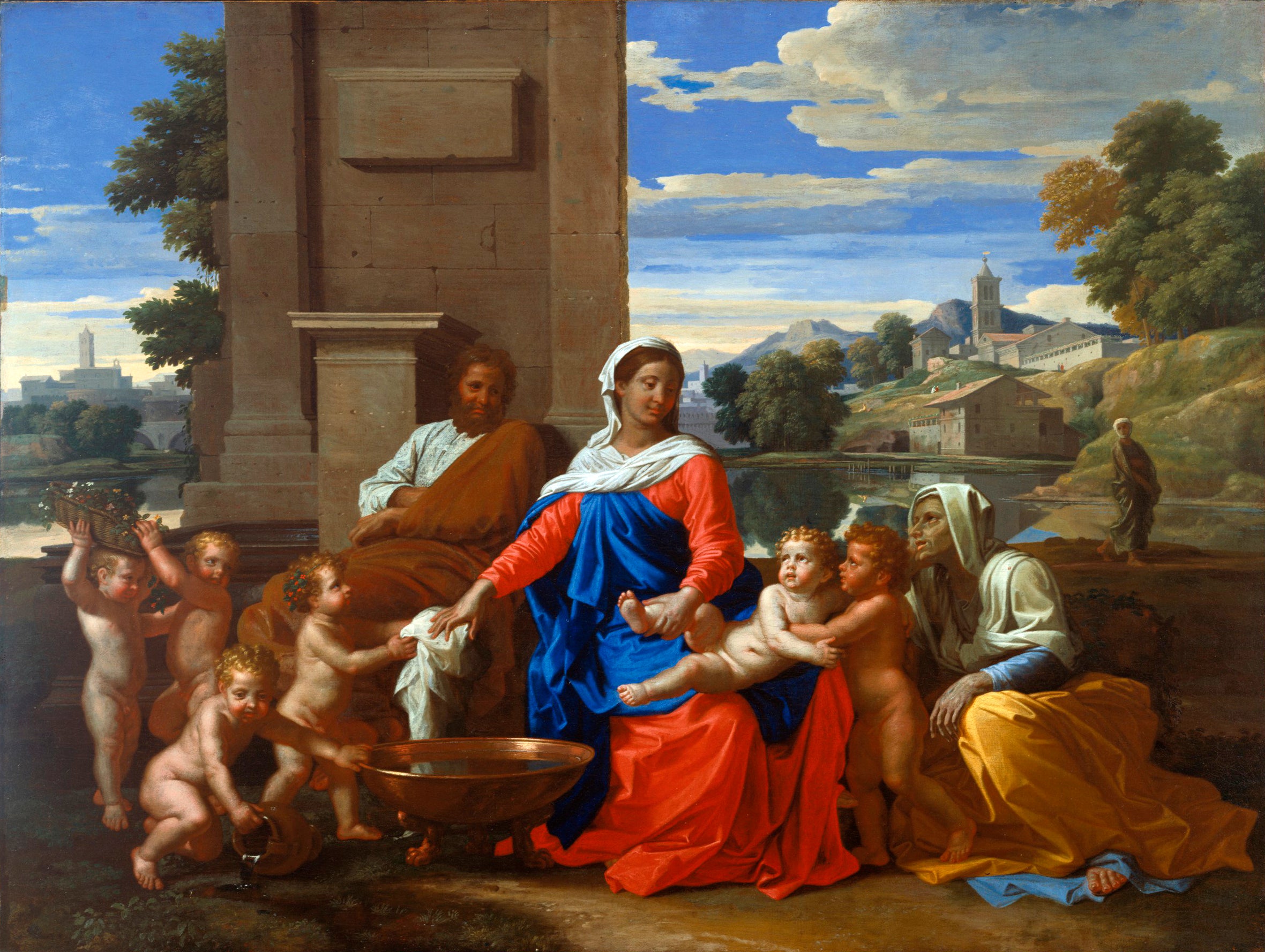 La Sainte Famille - Nicolas Poussin