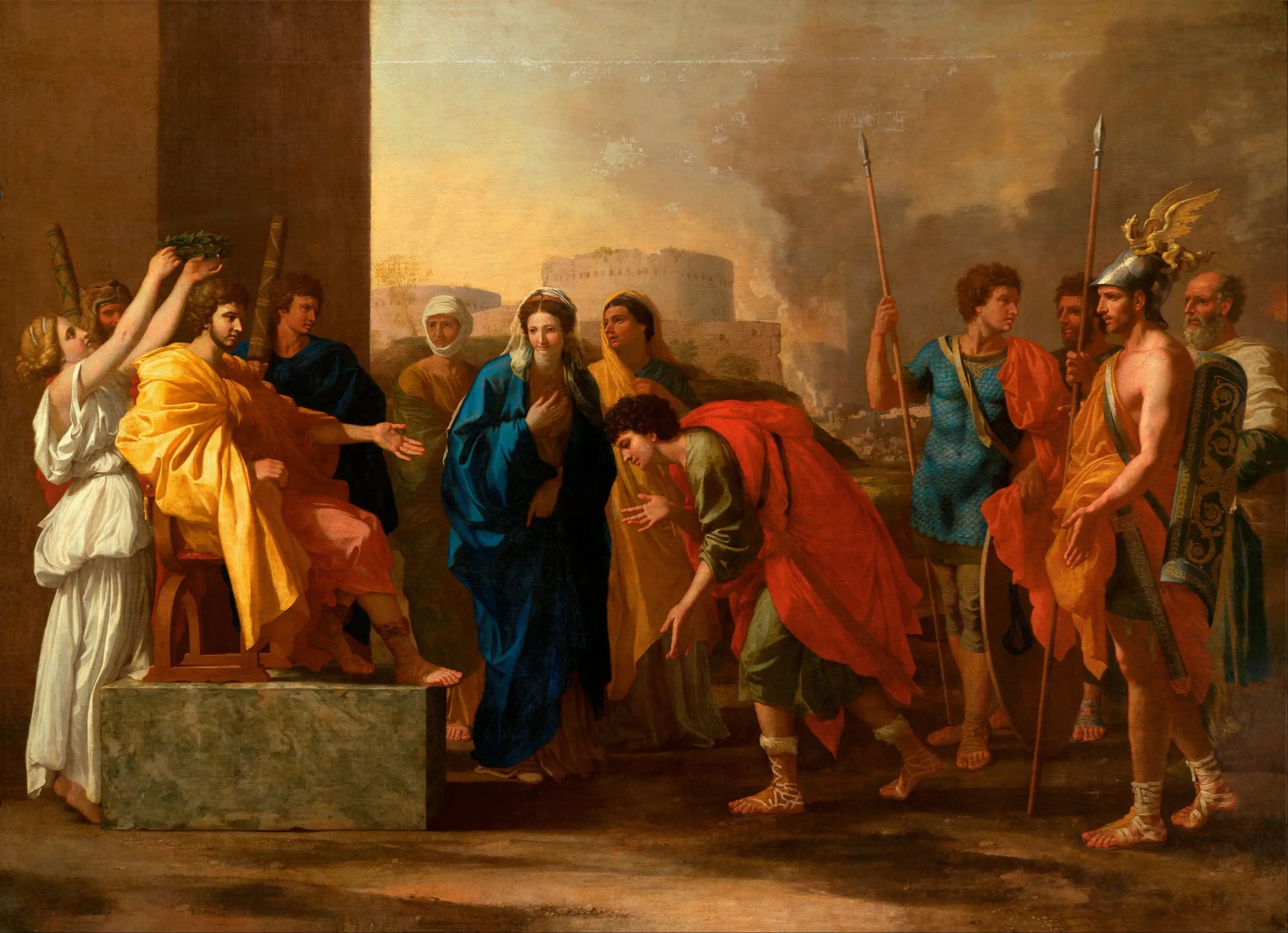 La Continence de Scipion - Nicolas Poussin - Alpha Reproduction