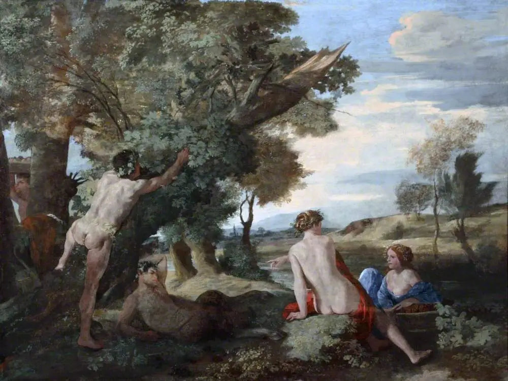 Paysage avec Bacchus et Cérès - Nicolas Poussin - Alpha Reproduction