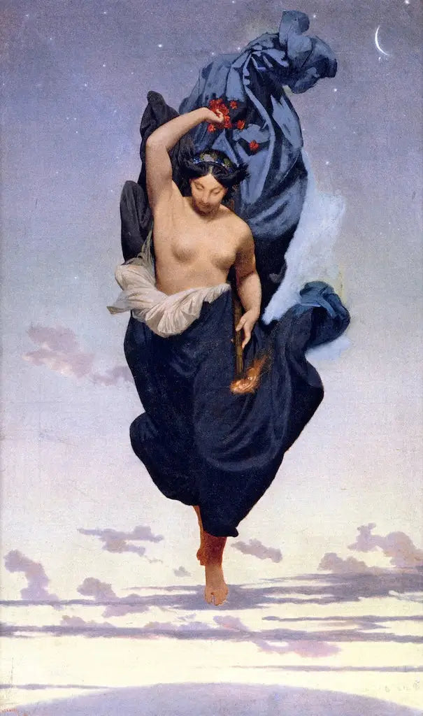 Reproduction du tableau « La Nuit - Jean-Léon Gérôme » par Alpha Reproduction en peinture à l’huile