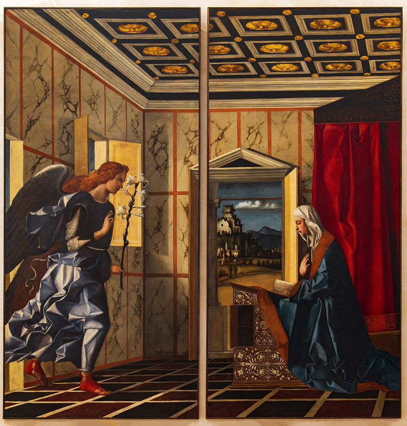 선구의 천사, 선구의 성모 - 조반니 벨리니