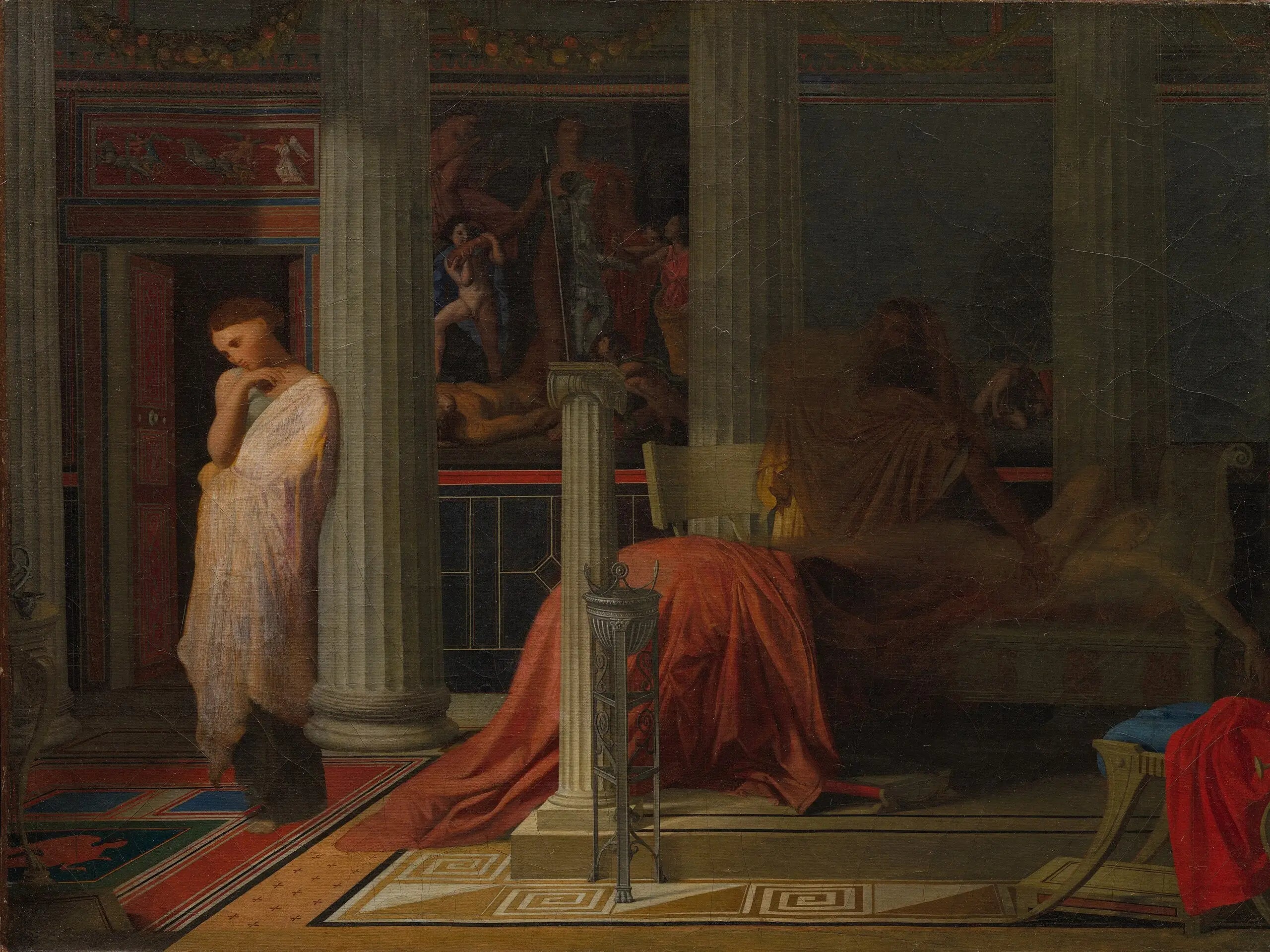 Antiochus et Stratonice - Jean-Auguste-Dominique Ingres - Alpha Reproduction