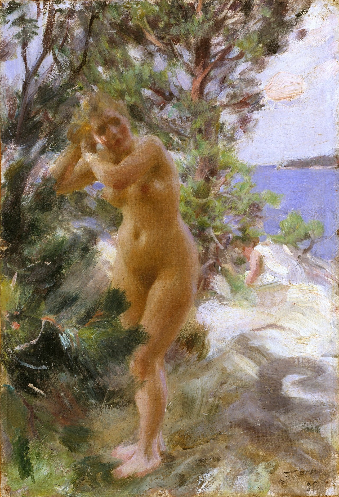 Après le bain - Anders Zorn