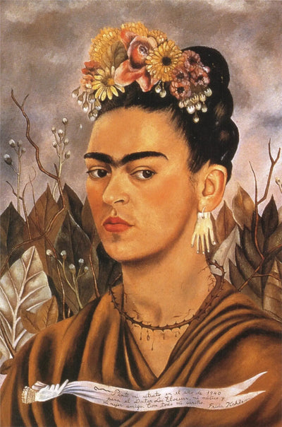 Autoportrait dédié à Dr. Eloessser - Frida Kahlo - Alpha Reproduction