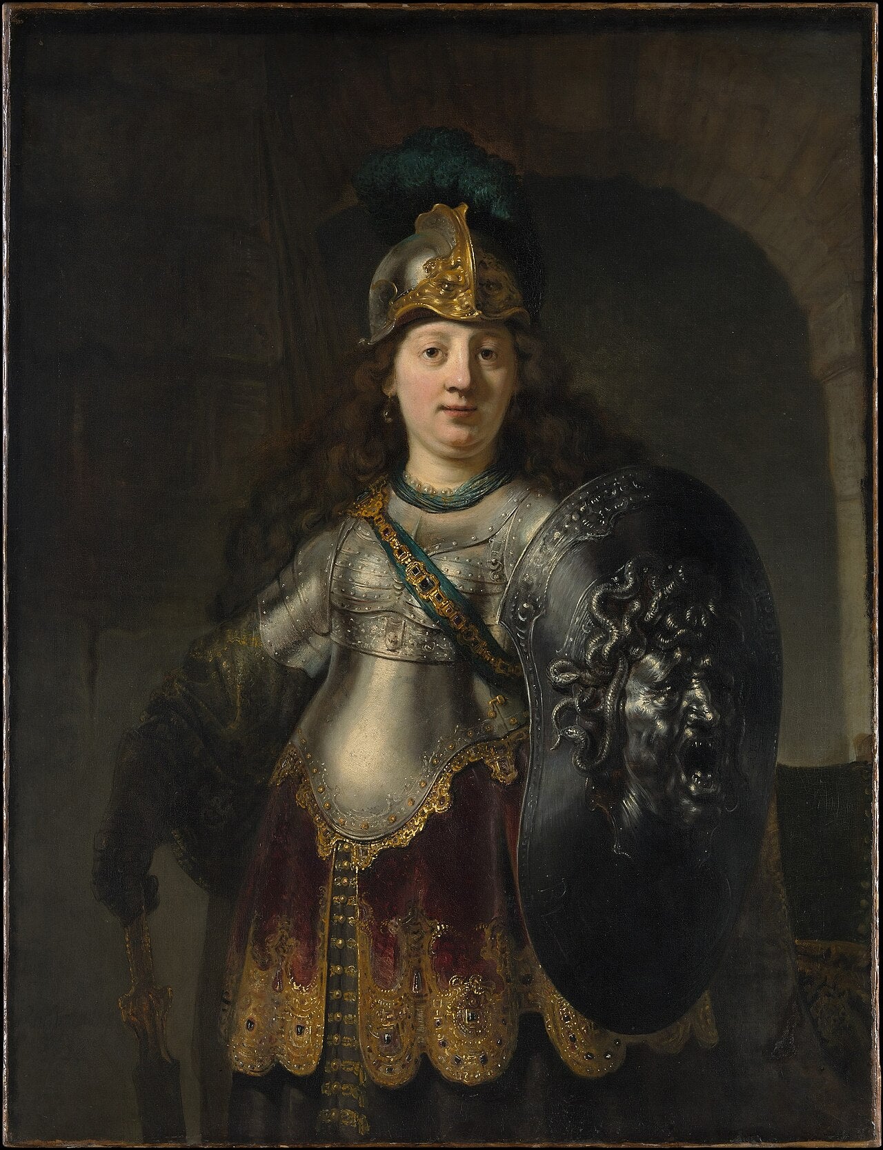 Reproduction du tableau « Bellone - Rembrandt » par Alpha Reproduction en peinture à l’huile
