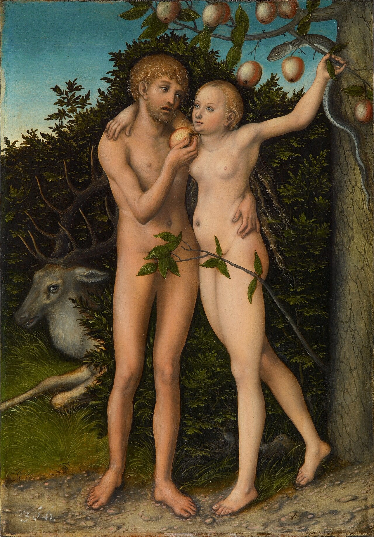 Chute de l'homme - Lucas Cranach the Elder