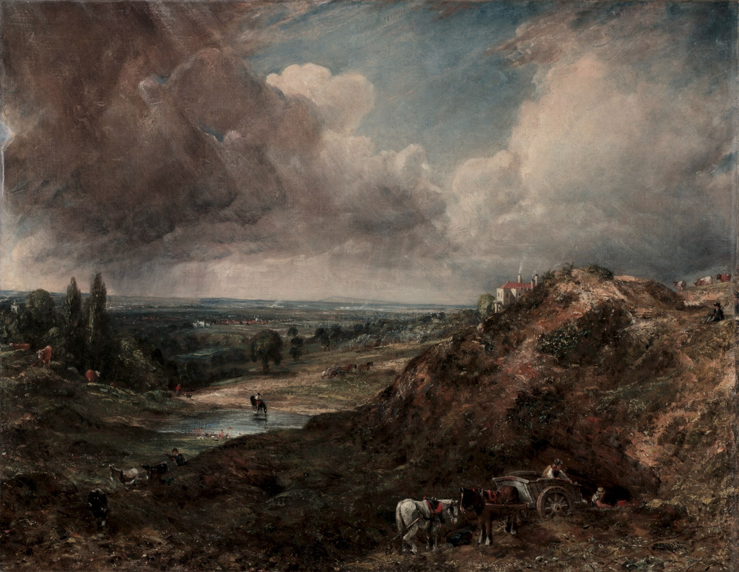 Étang de Branch Hill, Hampstead - John Constable