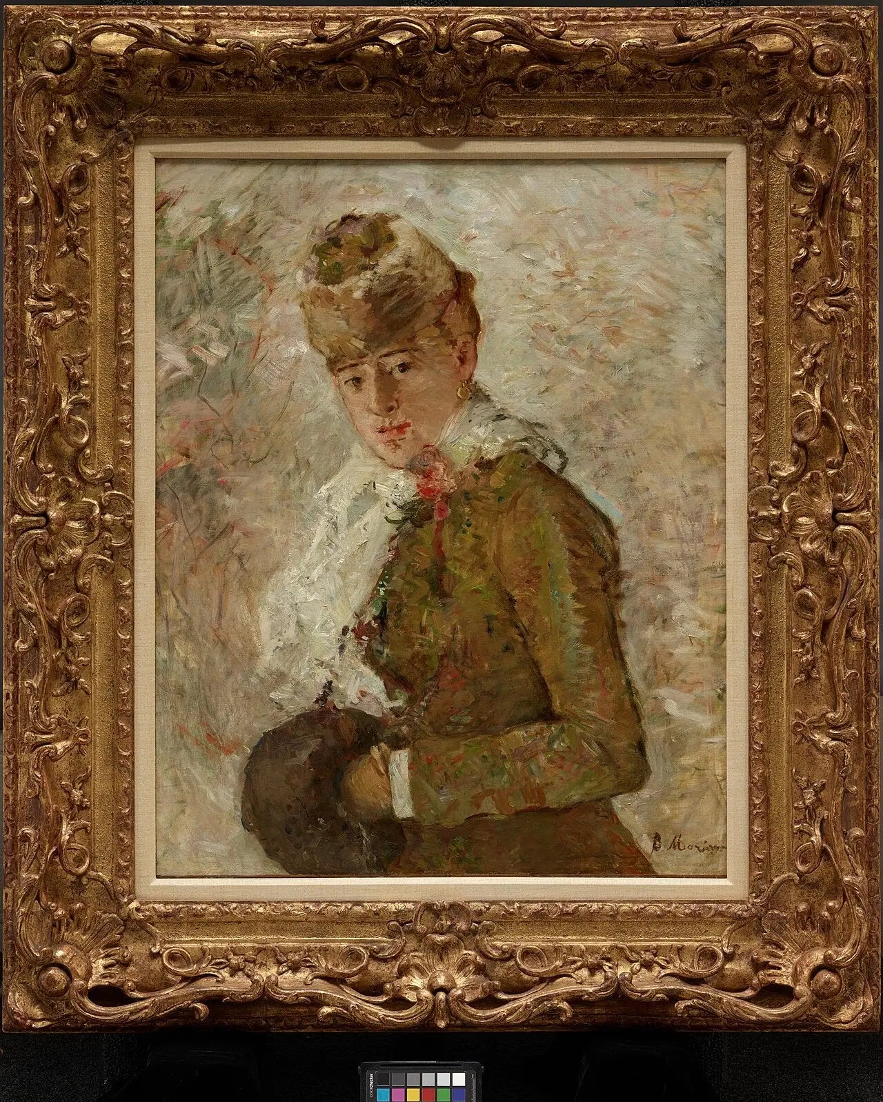 Reproduction du tableau « Hiver - Berthe Morisot » par Alpha Reproduction en peinture à l’huile