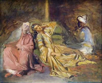 Intérieur de harem - Théodore Chassériau - Alpha Reproduction